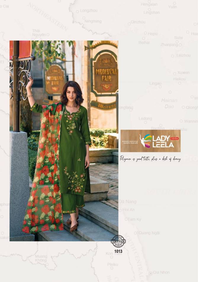 Meher Lady Leela Digital Printed Readymade Suits Catalog